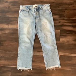 Mother The Button Fly Dazzler Anke Jeans